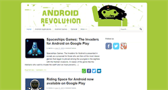 Desktop Screenshot of androidrevolution.com